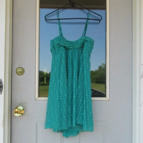 ❌last Chance ❌ EXPRESS polka dot versatile summer dress w/ detachable straps 4 - Picture 7 of 13